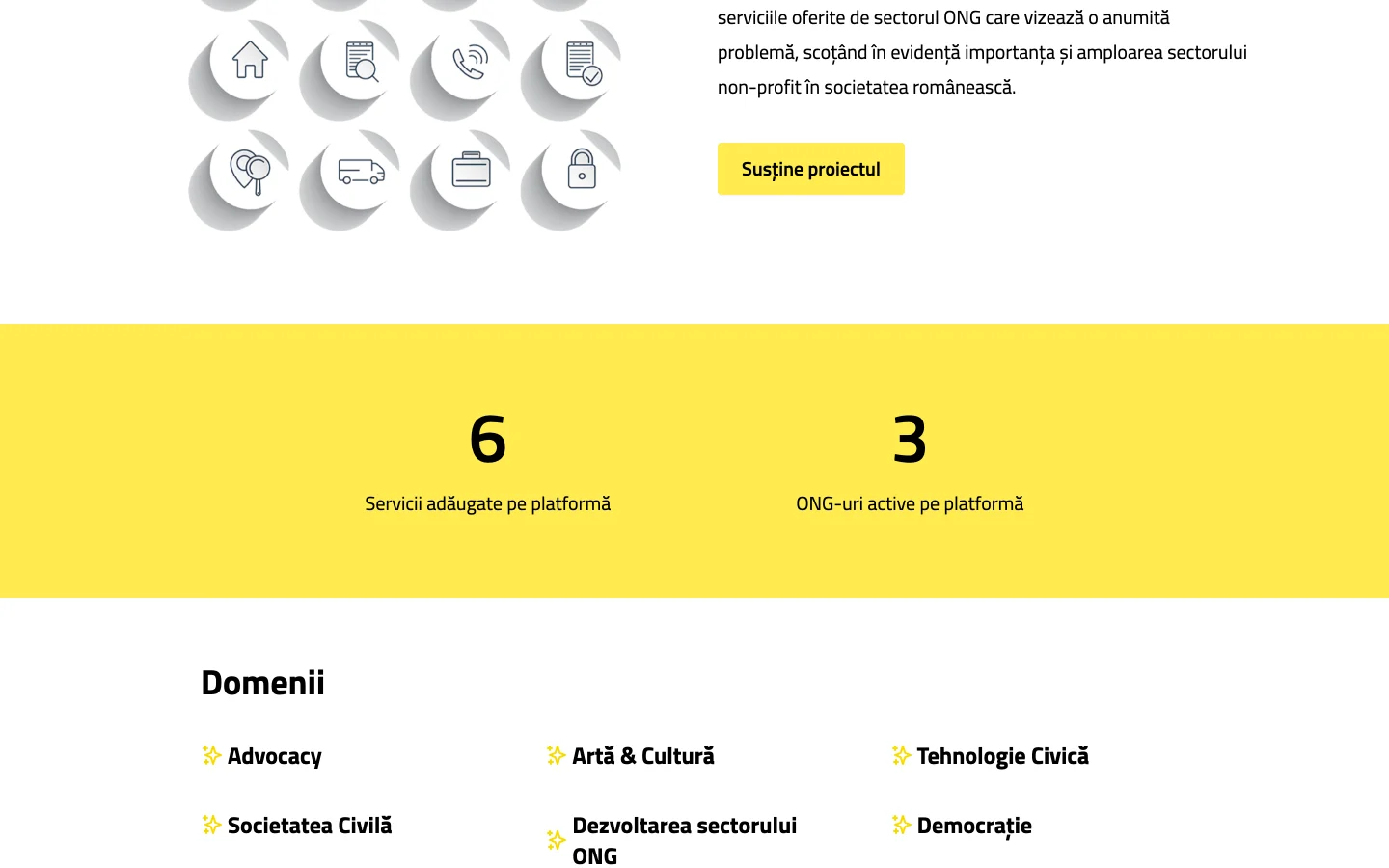 Centru Civic — services & domains