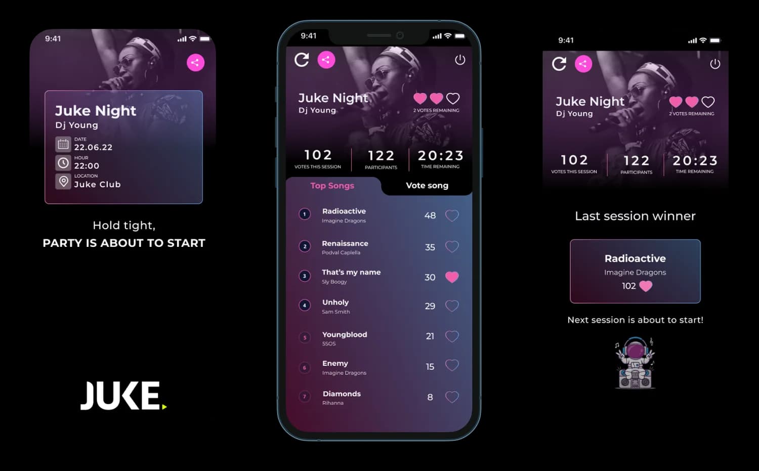 Juke — social jukebox across devices