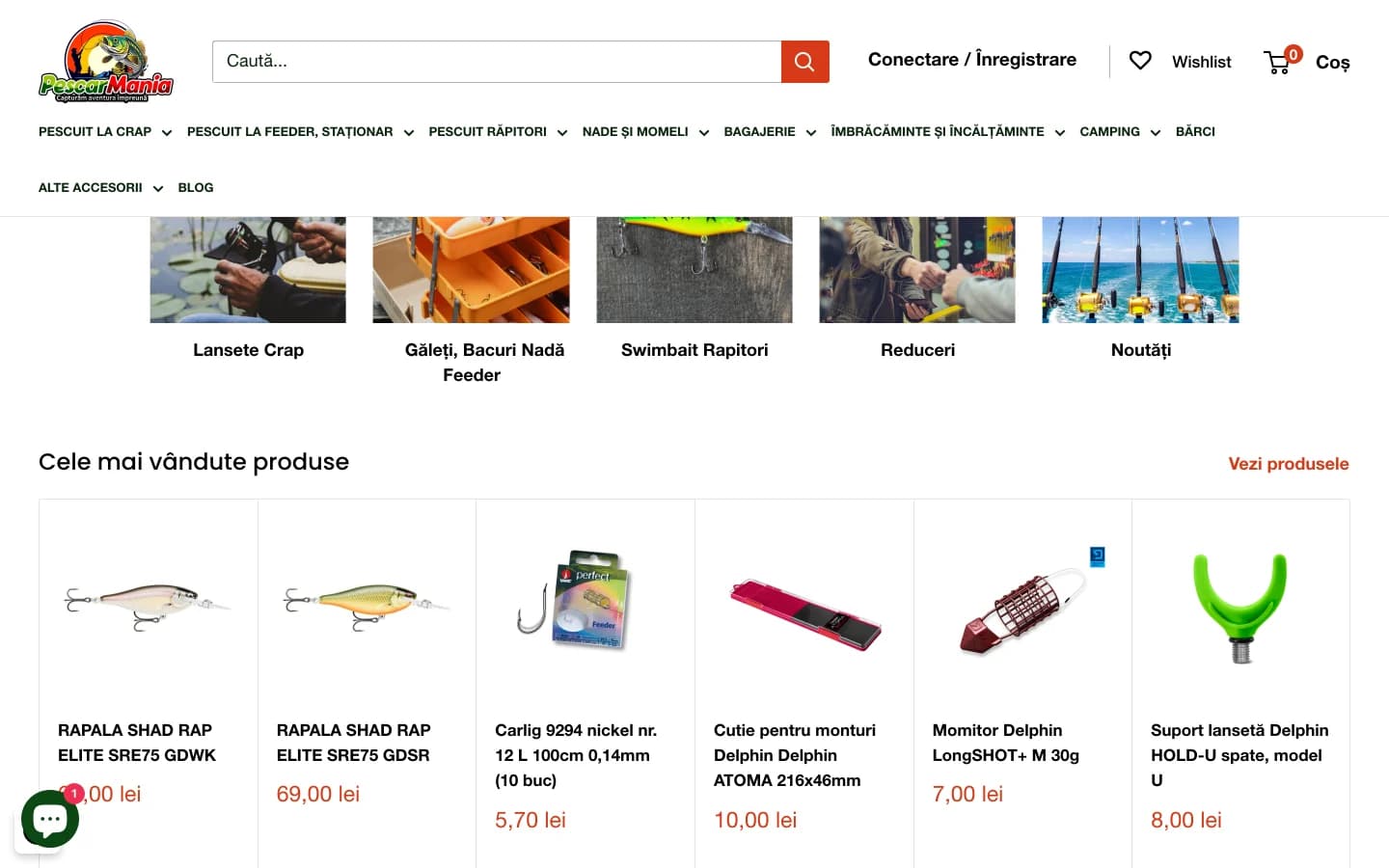 PescarMania — best-selling products